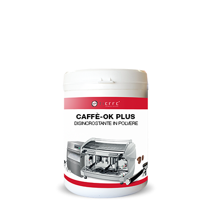 CAFFE’-OK PLUS Detergent pentru curățare filtre, supape și reziduuri de cafea
