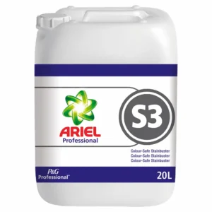 Solutie indepartare pete Ariel S3 dezinfectant, 20 l