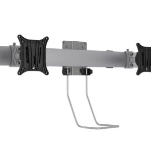 Kit de montare pentru 2 ecrane LCD 15-28" Multibrackets MB-4900, max.8 kg/ecran, argintiu