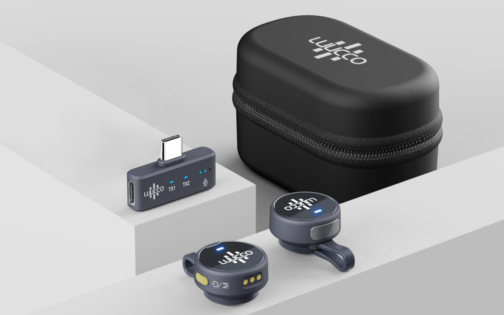 Microfon Lavaliera Wireless Luucco AirWave Pro-K2, USB-C