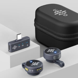 Microfon Lavaliera Wireless Luucco AirWave Pro-K2, USB-C