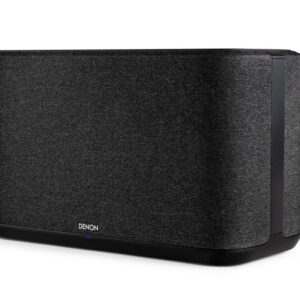Boxa activa smart Denon Home 350, HEOS Built-in, Wi-Fi & Bluetooth, Alexa & Siri, negru