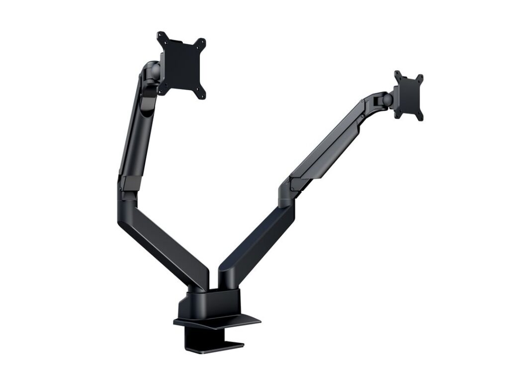 Suport monitor Dual Multibrackest MB-3965, 15″-32″, max 10 kg per monitor, negru