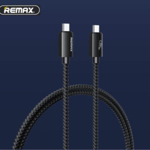 Cablu USB4.0 Type-C tata-tata de 1m, 40Gbps, RC-C039, Remax