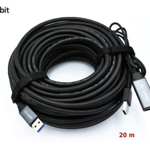 Cablu activ USB 3.0 de extensie AM/AF, Infobit iCable-USB-ACC20, 5Gbps, 20 m