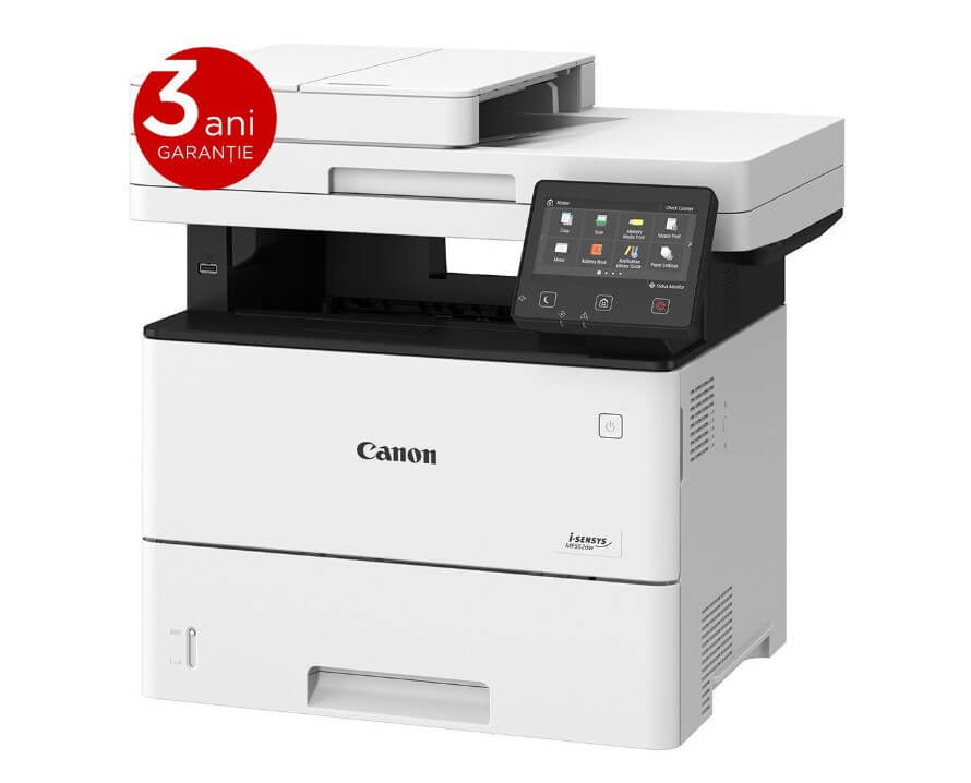 Canon MF552DW, Multifunctional laser mono dimensiune A4, viteza printare 43 ppm, Print,Copy,Scan, Duplex