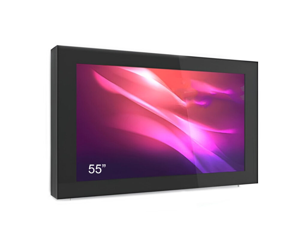 Carcasa de exterior de perete M5, M5H55N-BBB, diagonala 55” , dimensiuni 1437x869x203 mm, greutate 81 kg