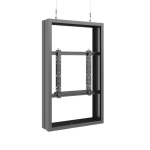 Carcasa de Interior pentru 2 LCD spate-la-spate, de tavan pe fir Multibrackets MB-3946, diagonale 50", max.50 kg, negru