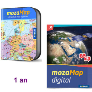 Clasele liceale - Atlas Geografic Digital Multilingv, 1 an