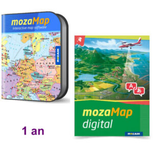 Clasele primare - Atlas Geografic Digital Multilingv, 1 an