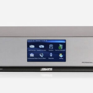 Controller Inteligent seamless de Audioconferinta DSPPA D6201C, cu ecran touch de 4.3"