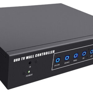 3x3 Video-Wall Controller cu 3 Intrari 4K: 1xHDMI 1.4+1xHDMI 2.0+1xDP 1.2 + 9 Iesiri Full HD, Multi-Viewer, Telecomanda