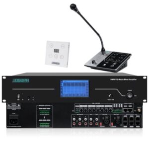 DMA6112 120W 6 Channels Digital Audio Matrix Amplifier with Remote Control