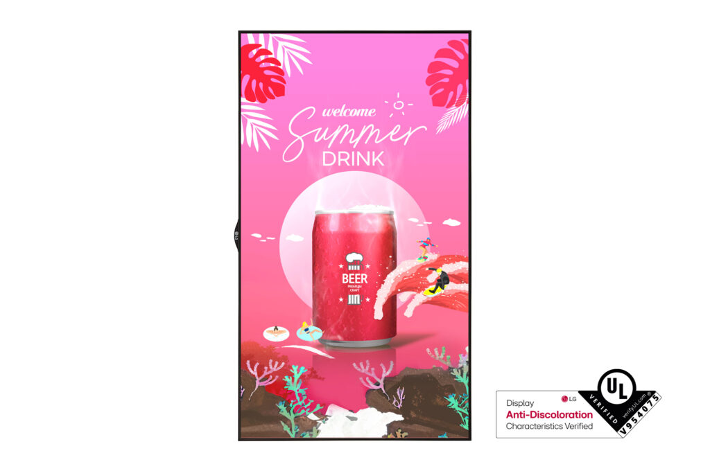 Dispaly profesional Window Facing LG 55XS4P-B, 55″, 4000 nit, Portrait / Landscape, 24/7
