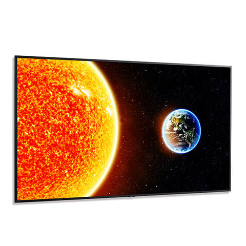 Display LCD 98″ NEC MultiSync® E988, UHD, IPS with Direct LED backlights, 400 cd/m², 24/7, media player