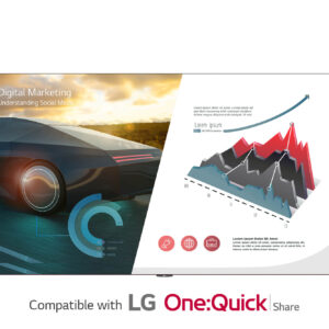Display All-in-One Smart LG LAEC015-GN2, 136" Full HD