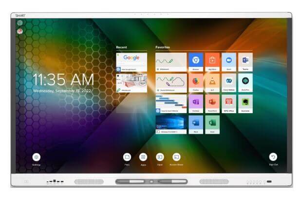 Display  SMART Board® MX286-V4 Educational 86”, 16:9, Android 11