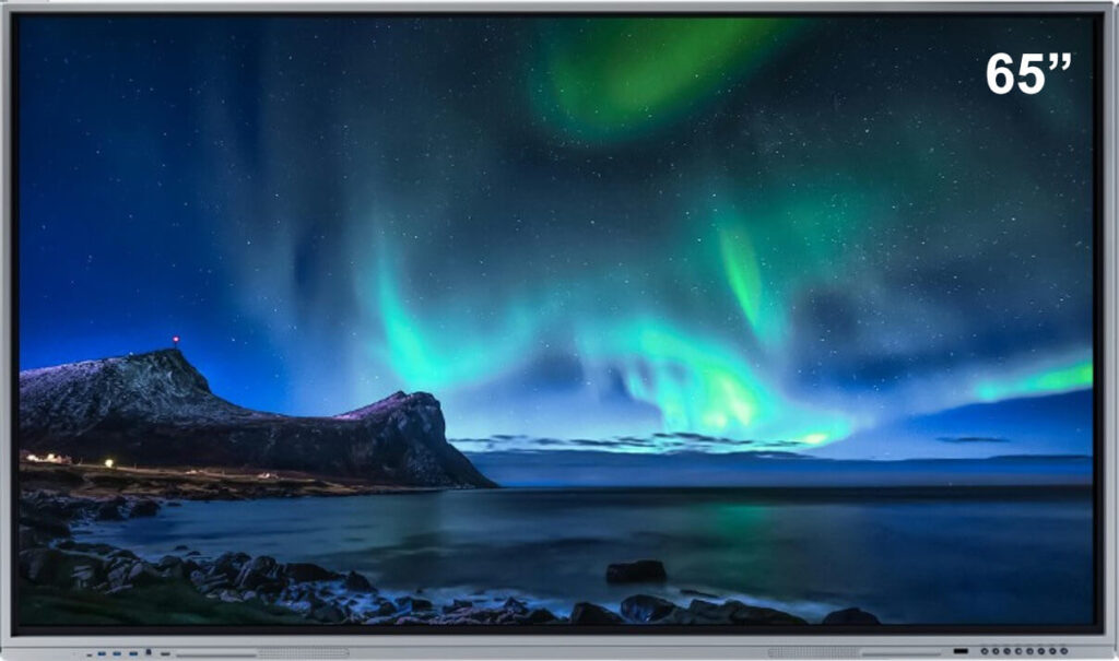 Display – Tabla interactiva 65″ Evoboard Swing 65, 400cd/㎡, 3840×2160, Android 13 upgradabil