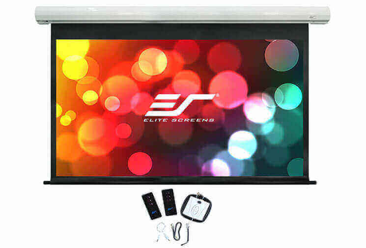 Ecran de proiectie electric, 223 x 168, EliteScreens SAKER PREMIUM SK110XVW-E10, 4:3, drop 25cm