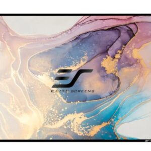 Ecran proiectie cu rama fixa de perete, 332 x 187 cm, EliteScreens AEON EDGE FREE AR150H-A8K, format 16:9
