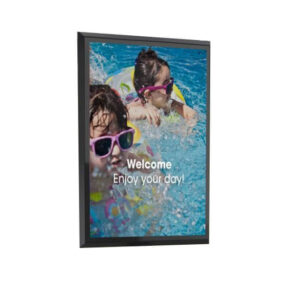 Carcasa perete cu display outdoor lg 55'' DISPRO-E-LG-55XE4P-B, Bezel 38.4 mm si rama Vogel's