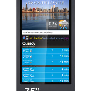 Kiosk / Totem Outdoor 75'' Android11  - EVOBOARD 750ODLAZ ,display 75", 4K, 4000nits