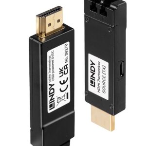 Extender HDMI 4K30 cu fibră optică, 300 m, Lindy 38170