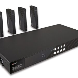 Extender matricial HDBaseT Cat.6 4x4 HDMI 4K60, 150 m, Lindy 38345