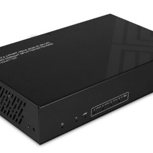 Extender splitter HDMI 4K60 HDBaseT, 100 m, 4 porturi, categoria 6, Lindy 38355