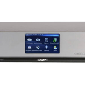 Controller Inteligent de Audioconferinta DSPPA D6201, cu ecran touch de 4.3", max.4096 microfoane, DSP, TCP/IP