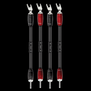 Jumper Biwire Audioquest Dragon (SPADE-SPADE), Argint PSS, 4buc/set