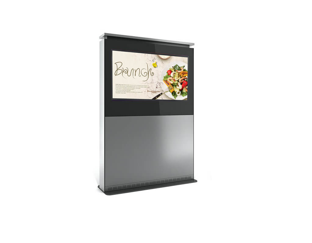 Kiosk / Totem Indoor 32” –  ZL, ZLH32N-SBB cu Display LED 32″ Ultra HD 24/7 Profesional LG 32SM5J-B