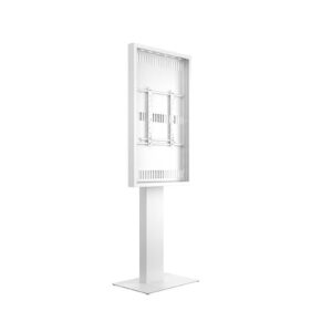 Carcasa Totem de Interior Multibrackets MB-3503, 55", max.50 kg, montaj pe podea, alb