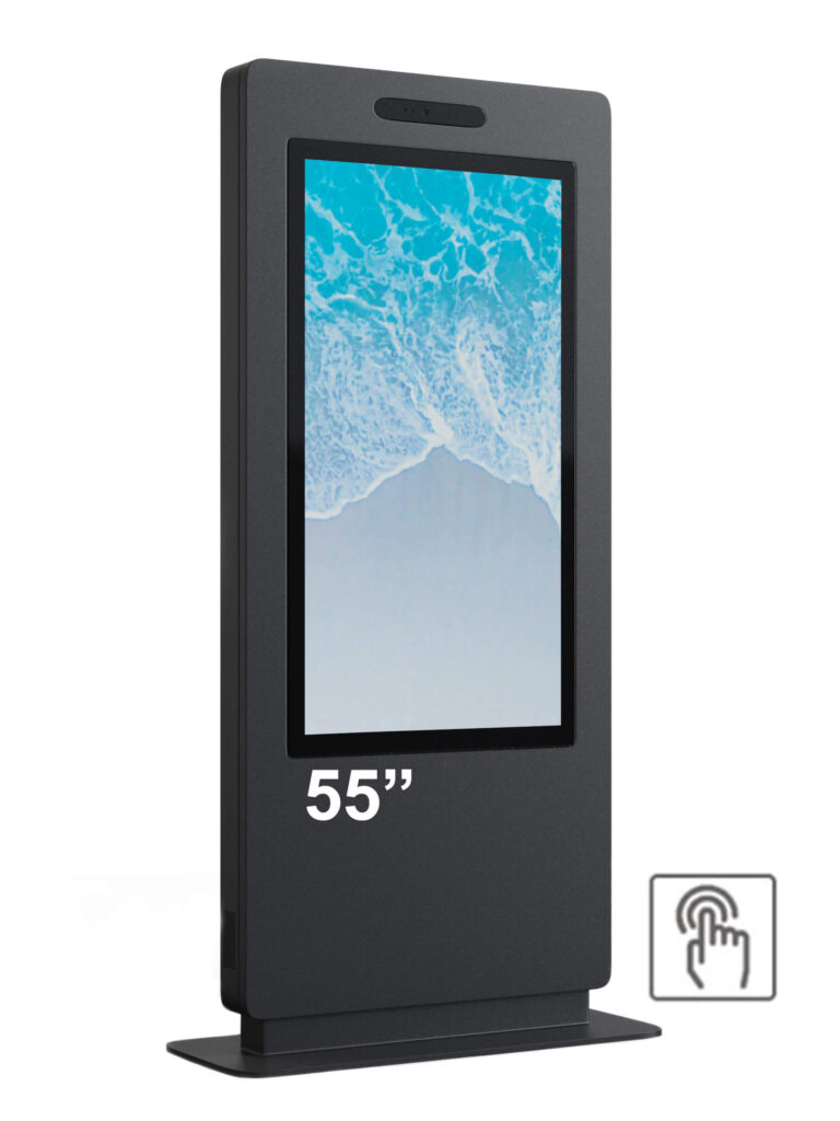 Kiosk / Totem Outdoor Touch 55” Android 11 –  EVOBOARD 550ODLTAZ- PCAP,display 55″, 1920 x 1080, 4000nits
