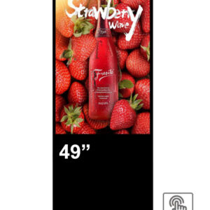 Kiosk / Totem Indoor Touch IR 49'' Android11 - EVOBOARD 49" cu IR touch 4K, Android 11