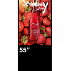 Kiosk / Totem Indoor 55'' - EVOBOARD display 55" 4K, inaltime 190cm, dimensiune 1903x734x70mm, Android 11