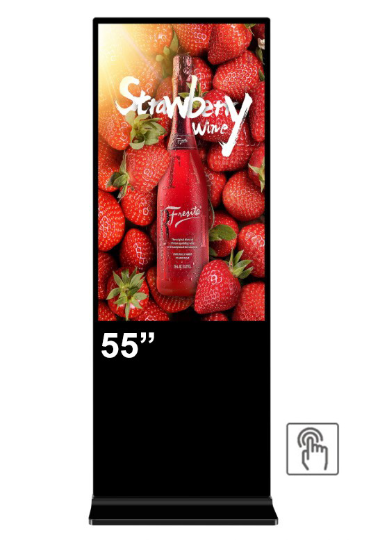 Kiosk / Totem Indoor Touch IR  55” Android11 – EVOBOARD 55” 4K IR touch, Android 11