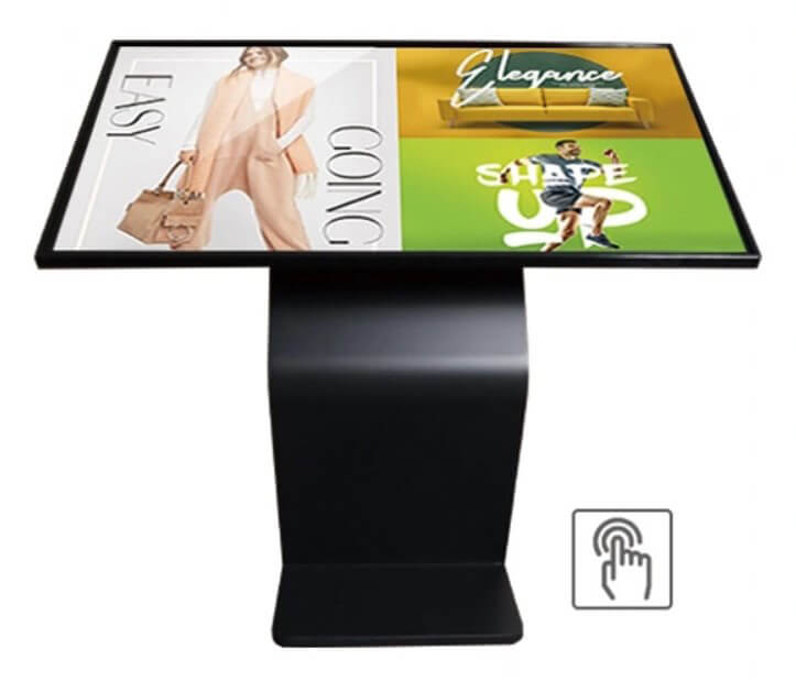 Kiosk / Totem Indoor Touch IR 55” Android11 – EVOBOARD, K stand cu IR touch si display 55″,3840×2160, Android 11