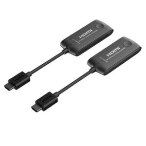 Extender Wireless=5GHz=HDMI 2.0 4K60Hz, transport semnal la max.20m, Alimentare prin cablu USB, Transmitator si Receptor