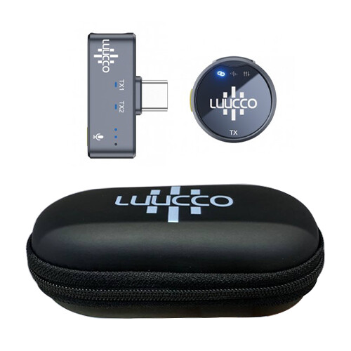 Microfon Lavaliera Wireless Luucco AirWave-K1, USB C