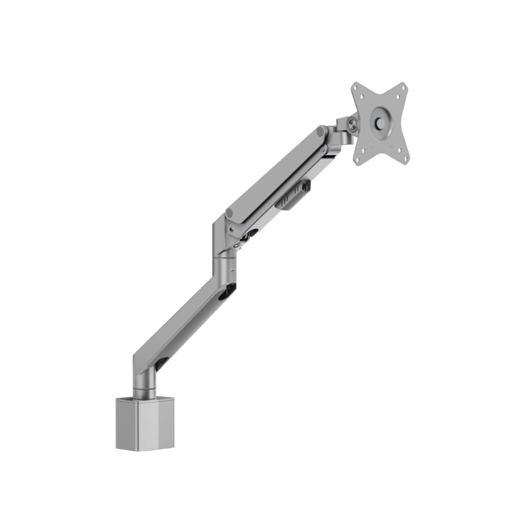 Brat de monitor Blackmount MED01-3-P01, ecrane 17-32″, max.8kg, argintiu
