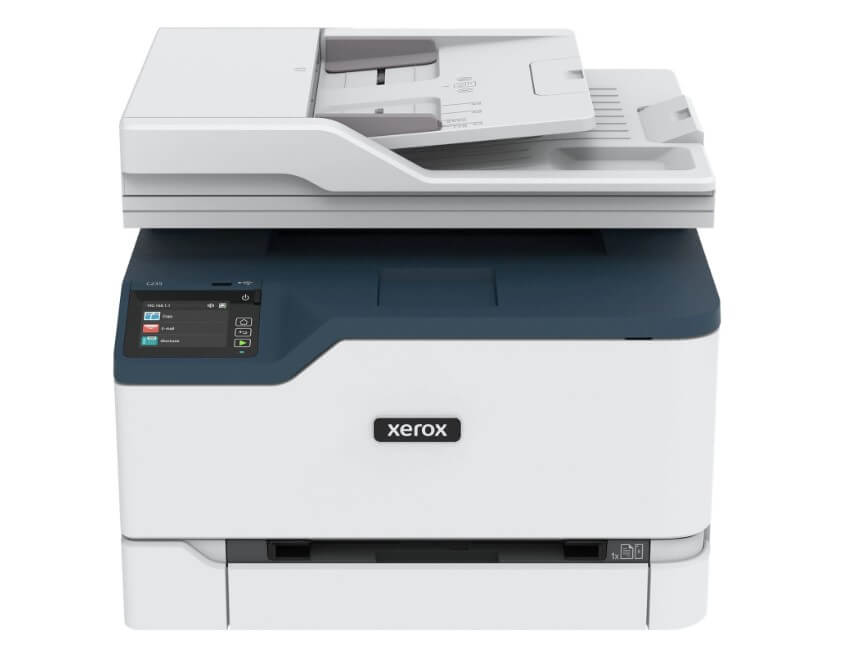 Multifunctional laser color Xerox C235DNI, 22 ppm, A4, ADF, Duplex, USB, RJ45, Wi-Fi, eligibil cu PNRAS/PNRR