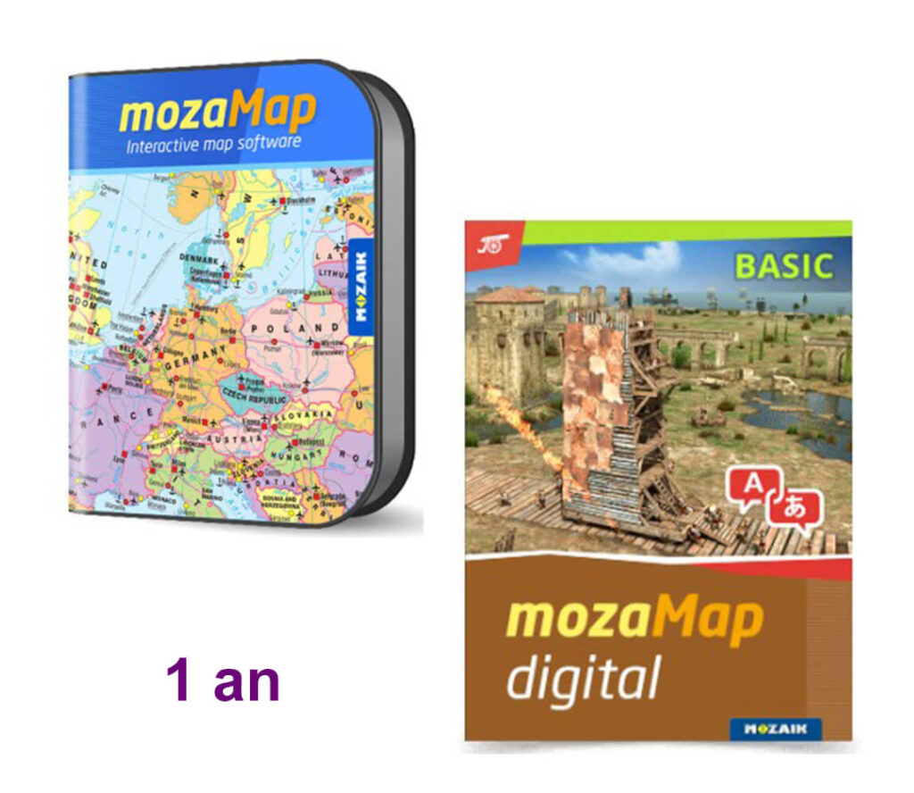 Atlas istoric multilingv – ediție de Bază, 1 an