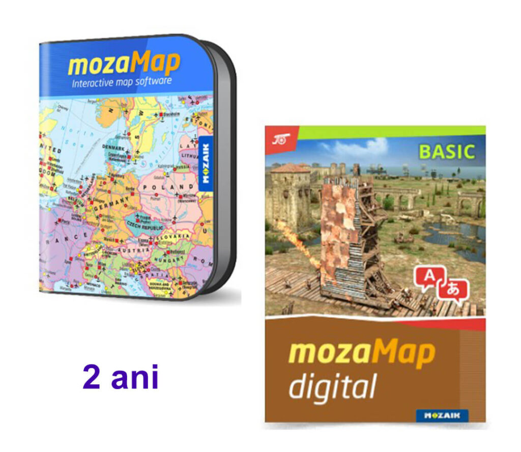 Atlas istoric multilingv – ediție de Bază, 2 ani