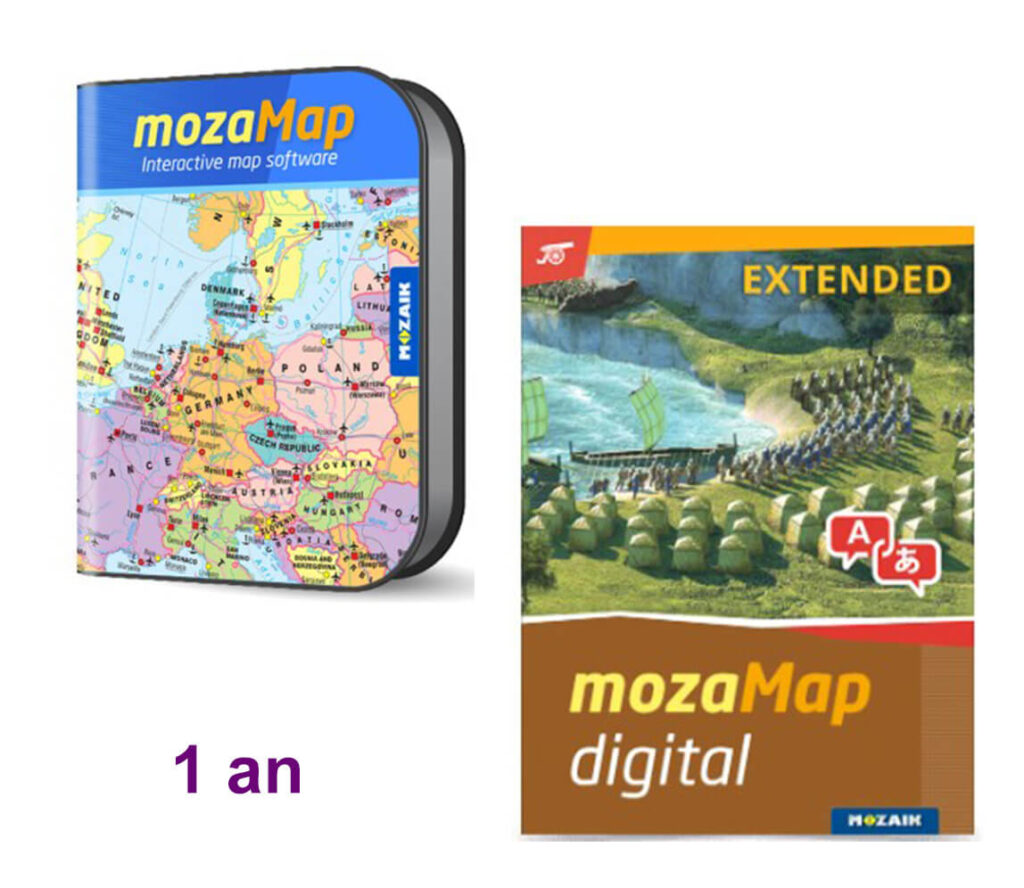 Atlas istoric multilingv – ediție Extinsă, 1 an