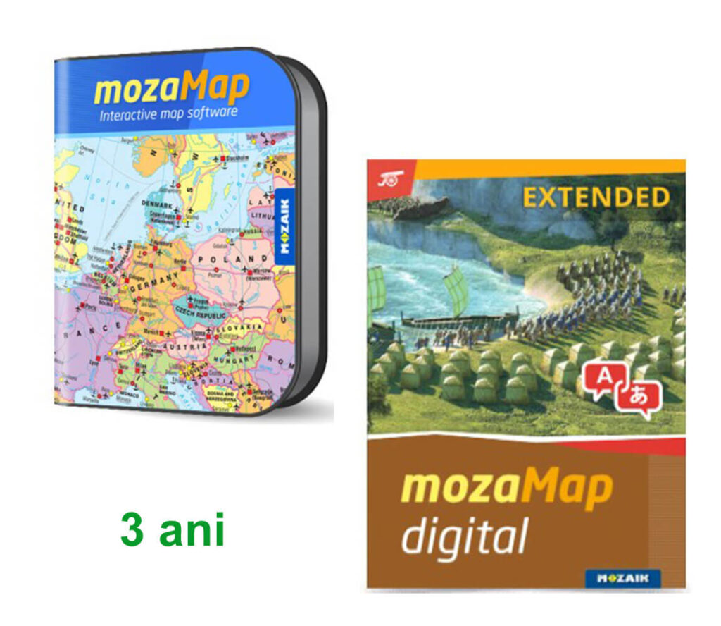Atlas istoric multilingv – ediție Extinsă, 3 ani