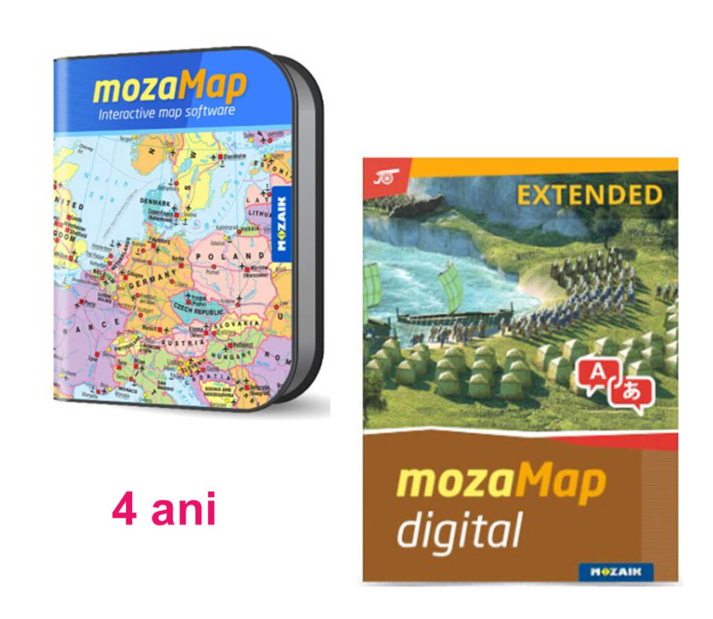 Atlas istoric multilingv – ediție Extinsă, 4 ani