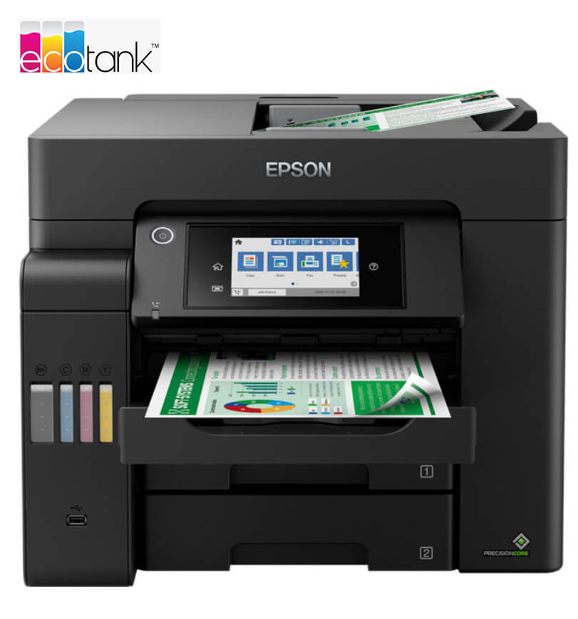 Multifunctionala jet de cerneala Epson EcoTank L6550, 25ppm, Retea, Wi-fi, Duplex, A4, eligibil PNRAS/PNRR
