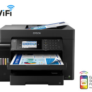 Multifunctionala jet de cerneala Epson EcoTank L15160, A3+, 32ppm, WiFi, Retea, Fax