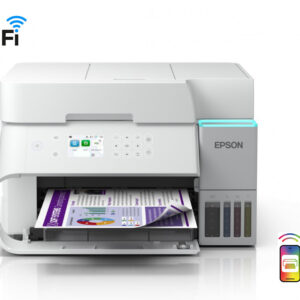 Multifuncționala color jet de cerneala, Epson EcoTank L6376, 35ppm, A4, ADF, WiFi & WiFi Direct, alb